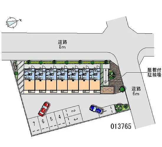 ★手数料０円★名古屋市西区中小田井５丁目　月極駐車場（LP）